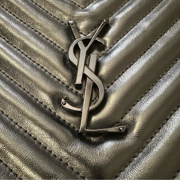 SAINT LAURENT Lou Matelasse Monogram YSL Calf Crossbody Bag - Picture 3 of 15